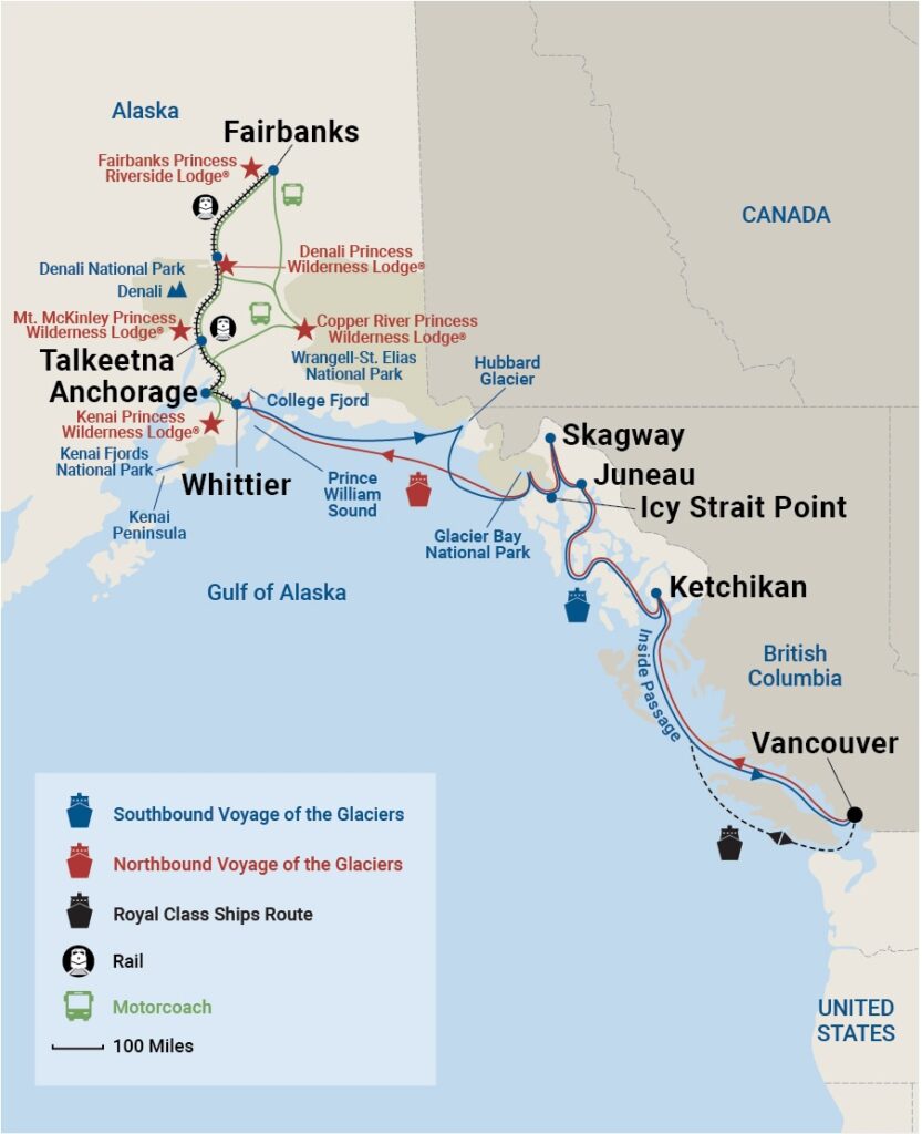 Alaska Cruises Departure Points