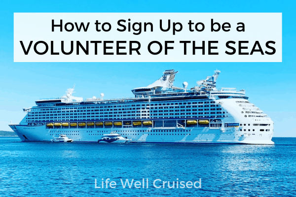 Can I Volunteer During My Cruise Vacation?