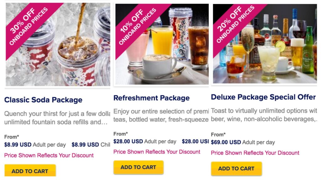 How Much Is The Drink Package On Royal Caribbean Cruises