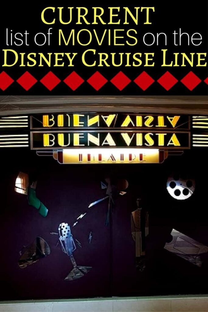 Guide: Finding Movies on Disney Cruise