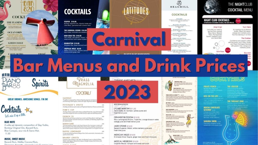 How Much Is Soda On Carnival Cruise