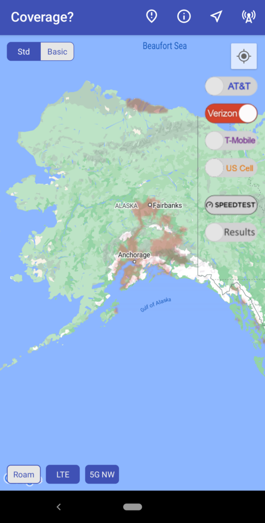 Is Tehre Cell Coverage On Alaska Cruise Ships