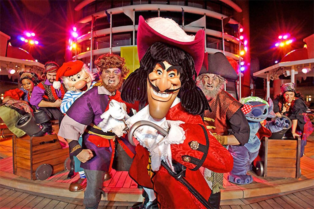 Is there a Pirate Night on the Disney Alaska Cruise?