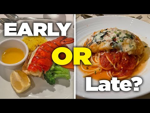 The Debate: Early Dinner vs Late Dinner on a Royal Caribbean Cruise