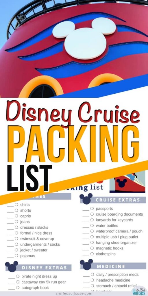 What to Pack for a Disney Cruise