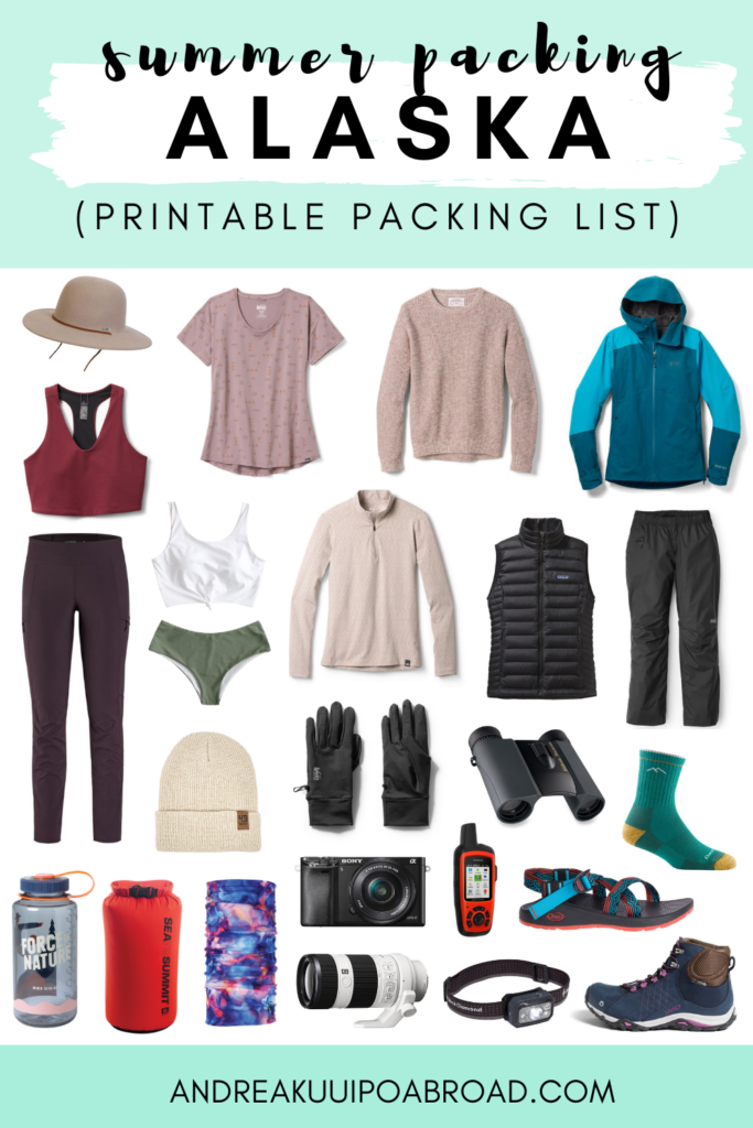 What To Pack Summer Alaska Cruise