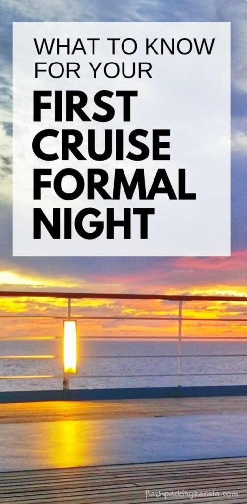 When Is Formal Night On Carnival 5 Day Cruise