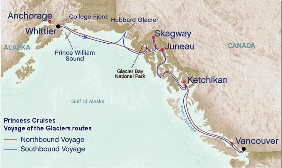 Which Is The Best Alaska Cruise Route