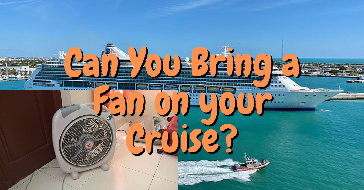 Can I Bring A Fan On A Carnival Cruise
