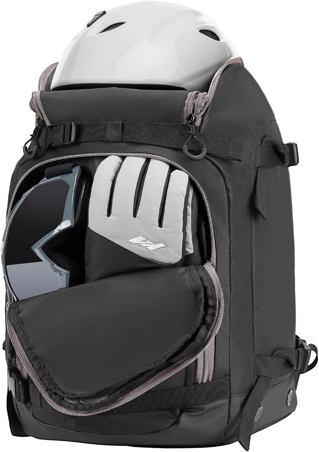 thumbnail image 2 of SAVVYCRAFT Heavy Duty Padded Ski And Boot Bag Combo Set - Waterproof Travel Bags 2 of 4