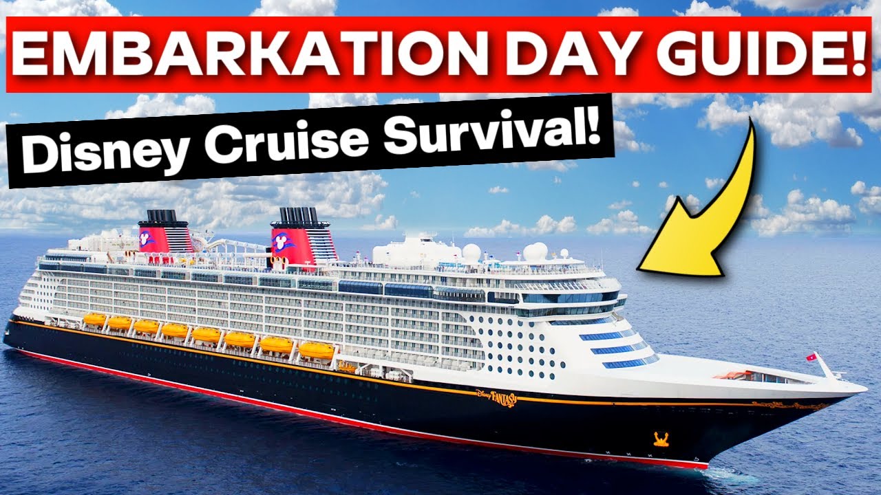 Watch embarkation day vlogs for more information