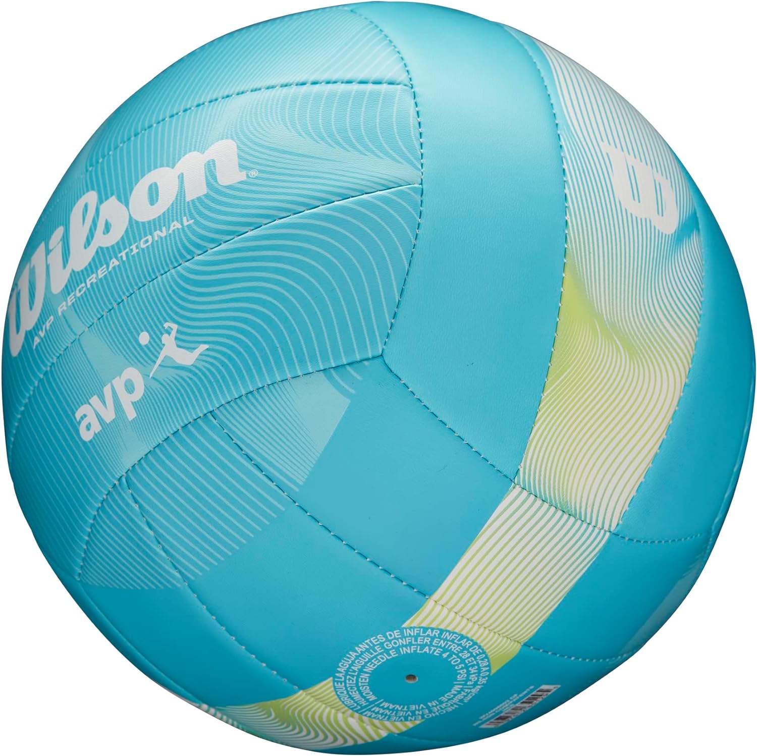 Wilson Outdoor Recreational Volleyball - Official Size & Weight For Beach & Court