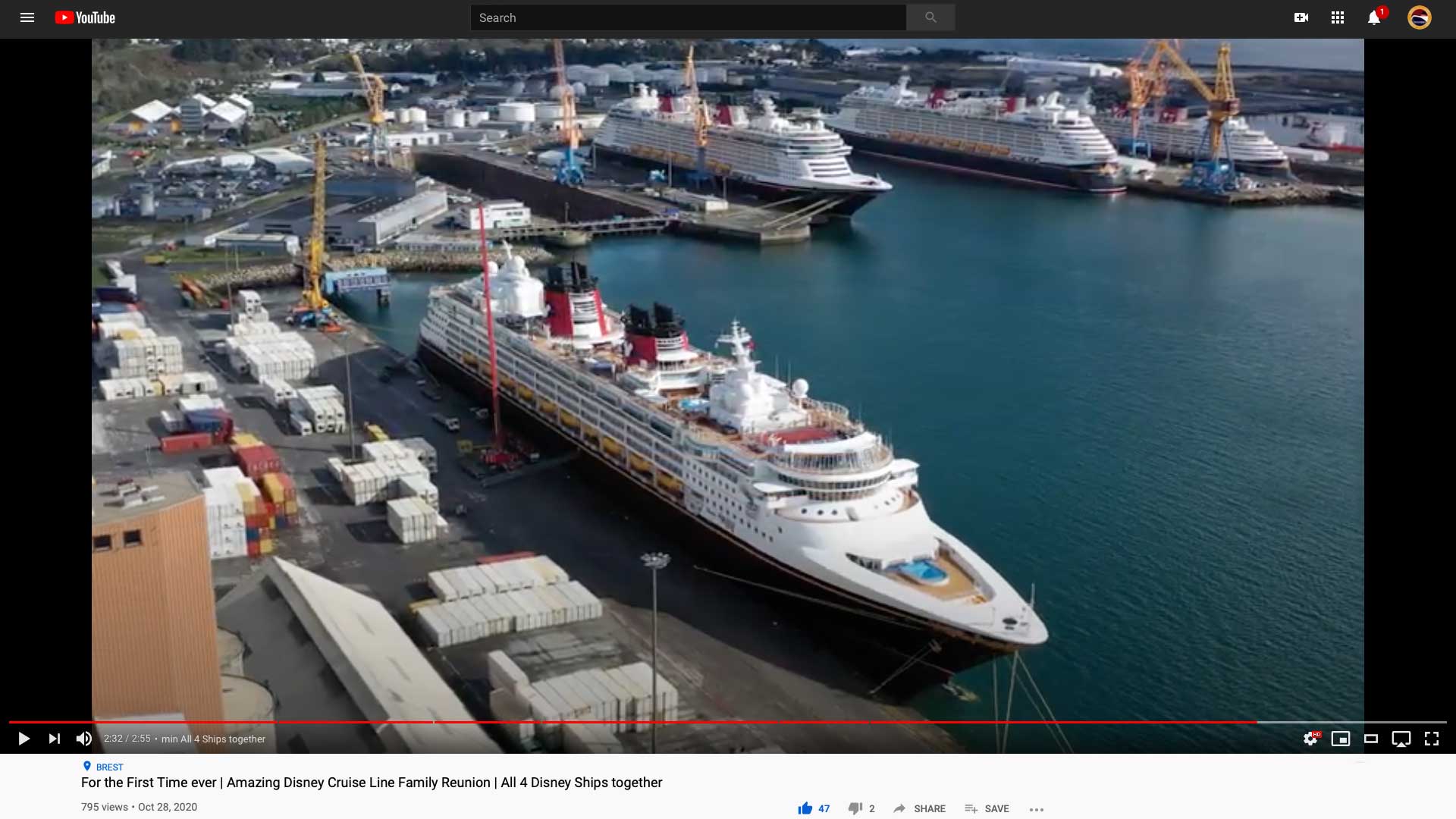 Enjoy the Disney Cruise Line video in French!
