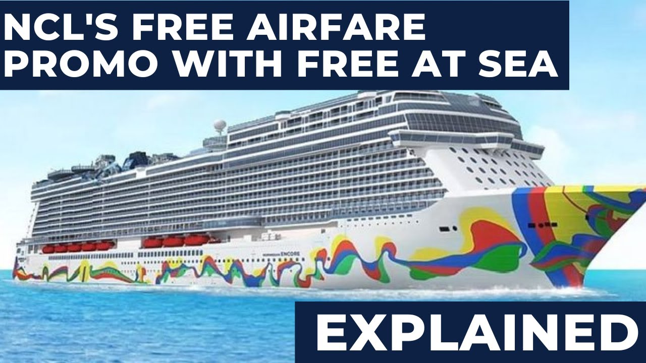How Does The Free Airfare With Norwegian Cruise Lines Work?