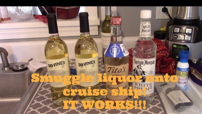 Can You Sneak Liquor On A Carnival Cruise