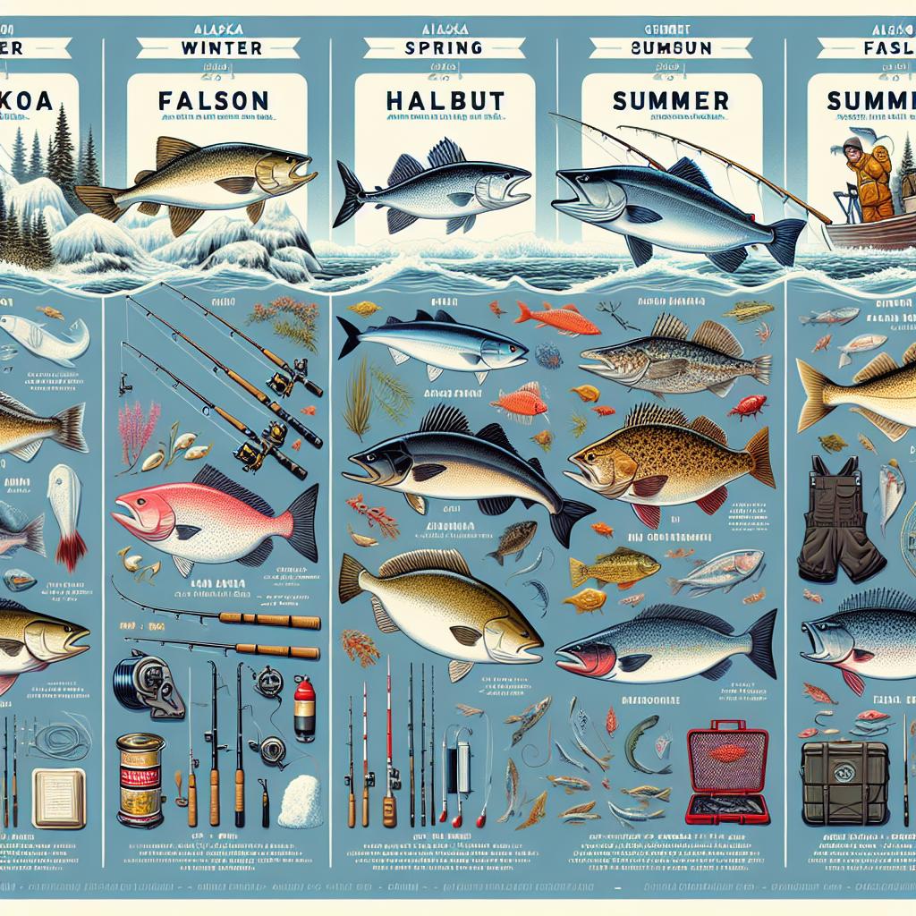 A Guide ⁤to Seasonal Fishing‌ Opportunities in Alaskan ‍Waters