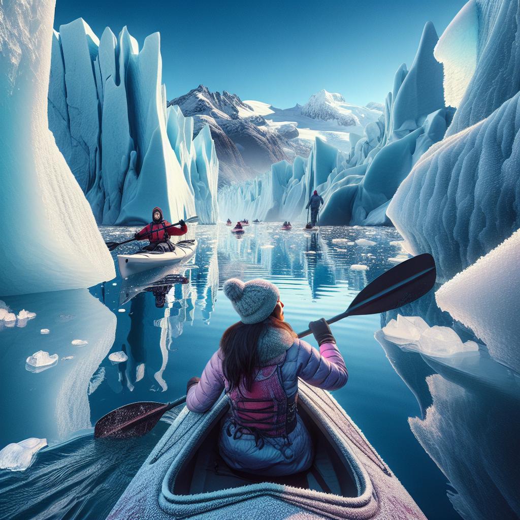 Exploring Glacial Wonders: Kayaking and Paddleboarding Adventures