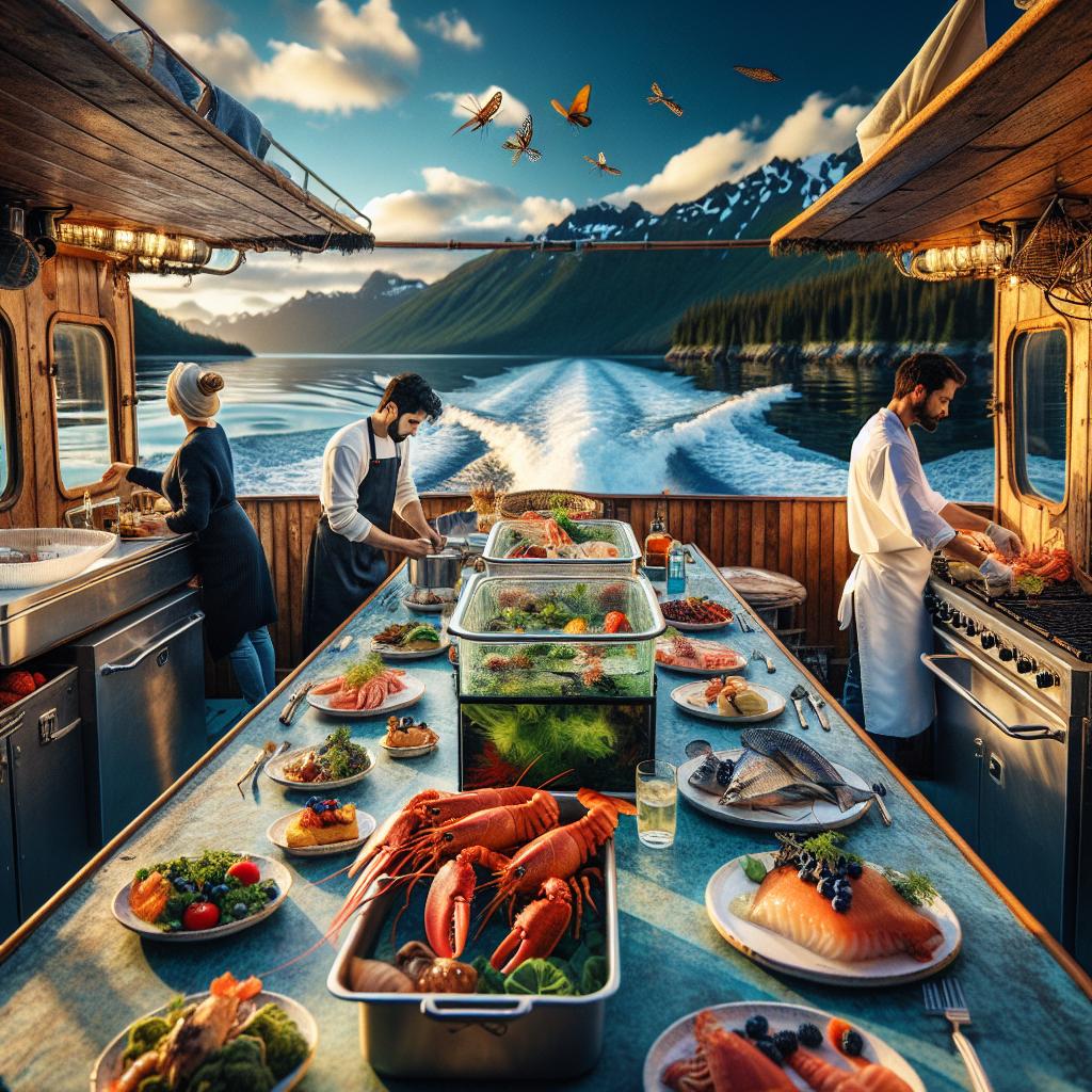 Culinary Adventures at Sea: Savoring Alaskan Flavors⁣ and Local Ingredients