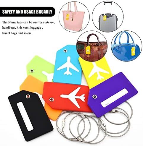 Bright​ Travel‌ Companions: Our 7 Pack Silicone Luggage⁢ Tags