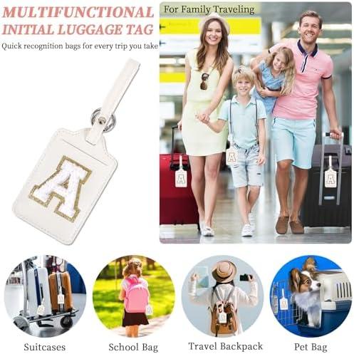 Travel in Style: Our Personalized Initial A Luggage Tag