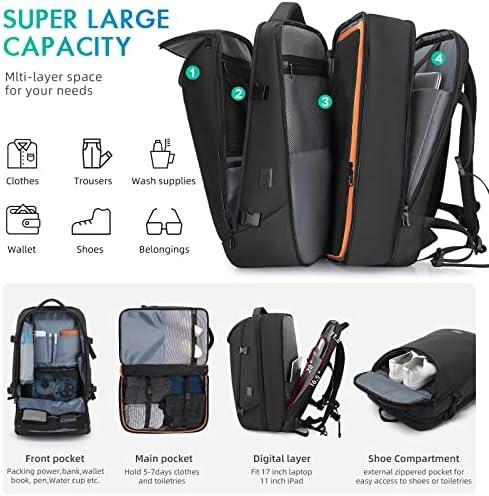 Journey with Ease: Our Review of the 50L TANGCORLE Travel Backpack