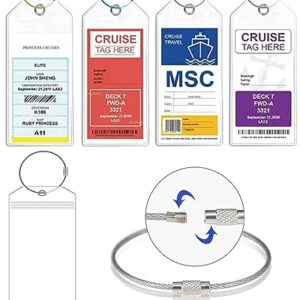 Essential Cruise Luggage Tags: Durable, Waterproof, and Reusable