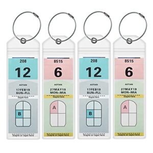 Stylish & Durable: AOTIAN Cruise Luggage Tags for 2024/2025