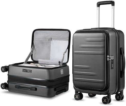 Discover Our New Travel BFF: LUGGEX 20-Inch Front-Opening Carry-On