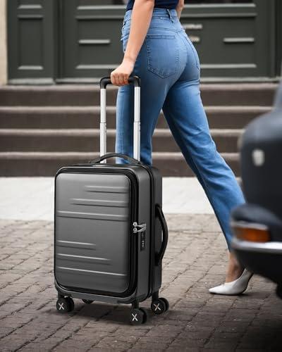 Discover Our New Travel BFF: LUGGEX 20-Inch Front-Opening Carry-On