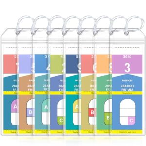 Luggage Tag for Cruise Ship Essentials for NCL, Princess, Carnival, Royal Caribbean and Celebrity Cruise Luggage Tag Holder by SEAVILIA