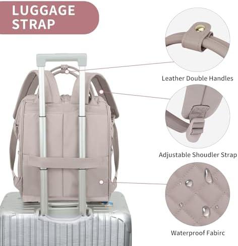 Our Stylish Journey with the EMPSIGN Dusty Pink Backpack