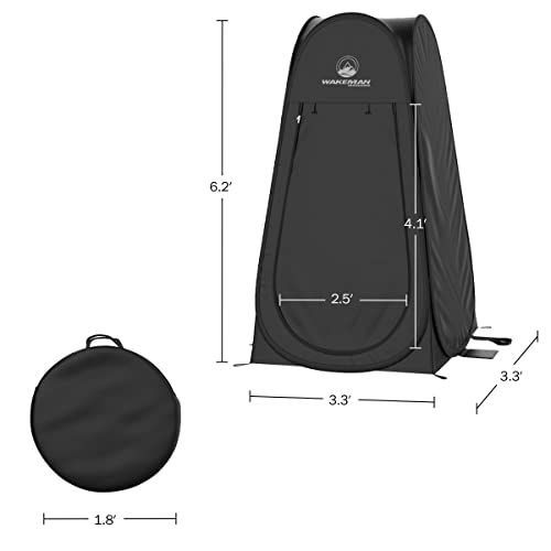 Instant Privacy Pop-Up Tent: Portable Changing Room, Shower & Toilet Stall for Camping - Image 2