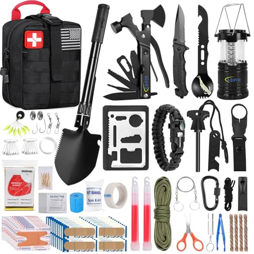 Ultimate Survival Kit: 170 Piece Emergency Gear For Outdoor Adventures 