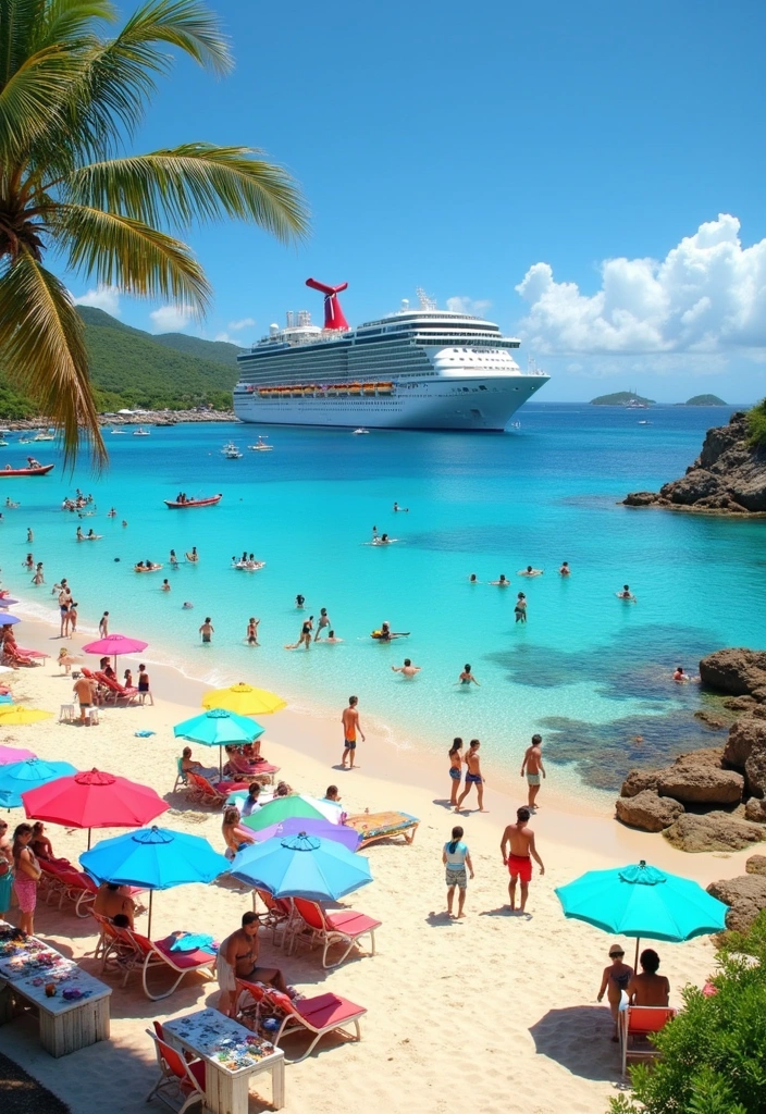 25 Stunning Carnival Cruise Itineraries That Will Make You Want to Book Right Now! - 12. Island Hopping: 9-Day Eastern Caribbean Cruise