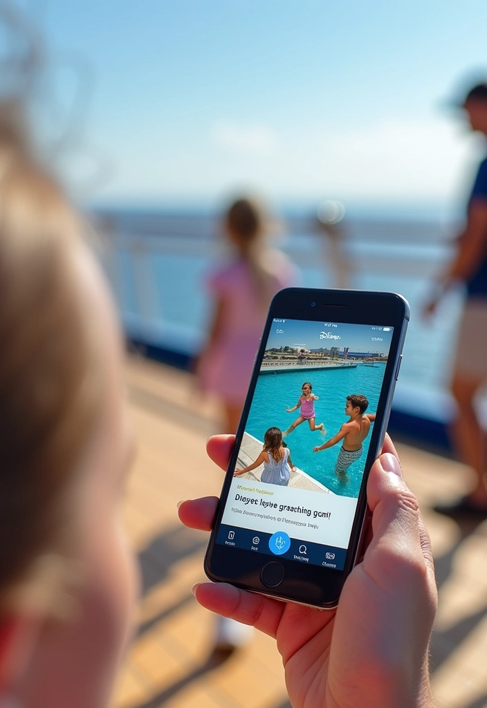 10 Disney Cruise Hacks That Will Save You a Fortune (You Won't Believe #5!) - 10. Use the Disney Cruise Line App
