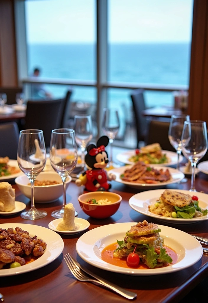 10 Disney Cruise Hacks That Will Save You a Fortune (You Won't Believe #5!) - 2. Take Advantage of Onboard Dining Options