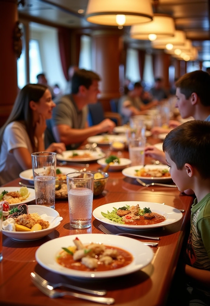 10 Magical Tips for a Disney Cruise Pirate Night Your Family Will Never Forget! - 2. Enjoy a Themed Dinner with Pirate-Inspired Dishes