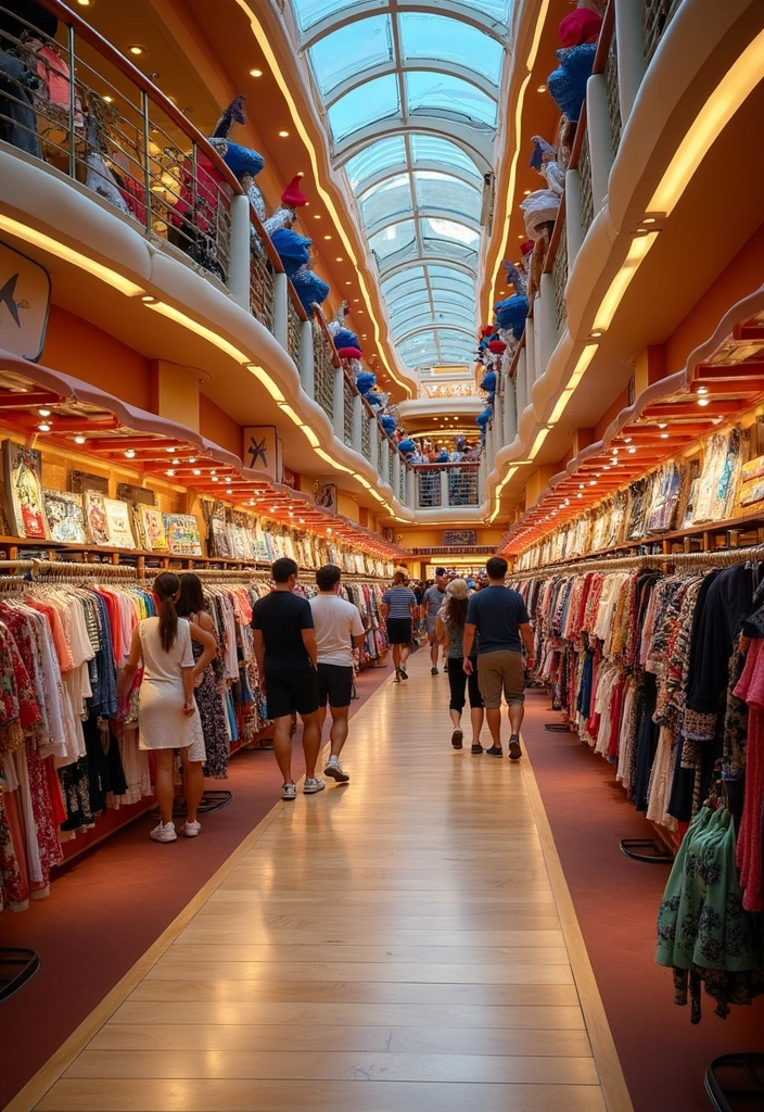 16 Exciting Activities on Carnival Cruises That Will Keep You Entertained! - 16. Shopping and Souvenir Hunting