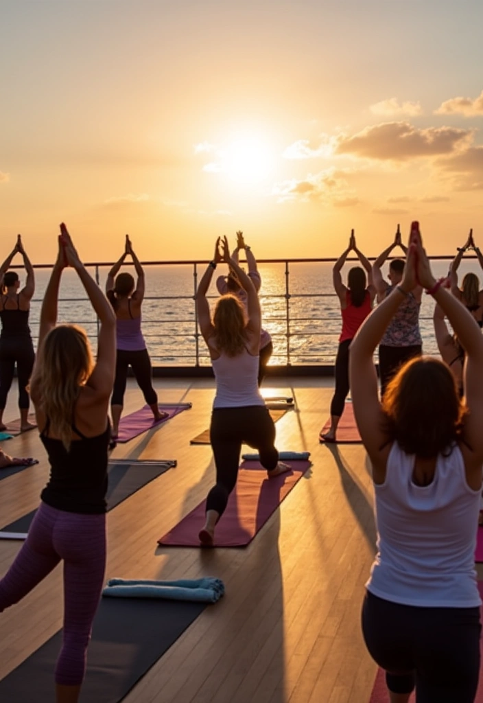 16 Exciting Activities on Carnival Cruises That Will Keep You Entertained! - 5. High-Energy Fitness Classes