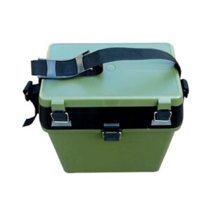 36 * 37 * 20cm Large Capacity Fishing Tackle Box, Portable Live Fishing Box, Camping Fishing Storage Box, Durable Organizer for Fishing Gear