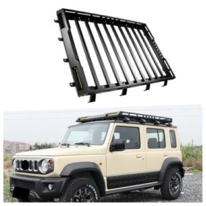 Roof Rack Basket Rack Basket Cargo Carrier for Suzuki Jimny 2023-2024