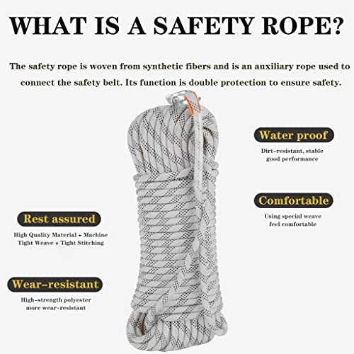 Heavy-Duty 18mm Safety Escape Rope for Climbing, Survival & Outdoor Rescue - Image 4