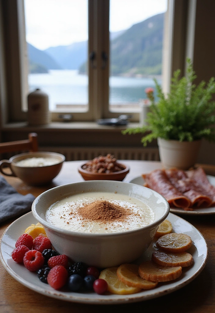Taste the Best: 10 Must-Try Dishes on Your Norwegian Cruise! - 5. Rømmegrøt (Sour Cream Porridge)