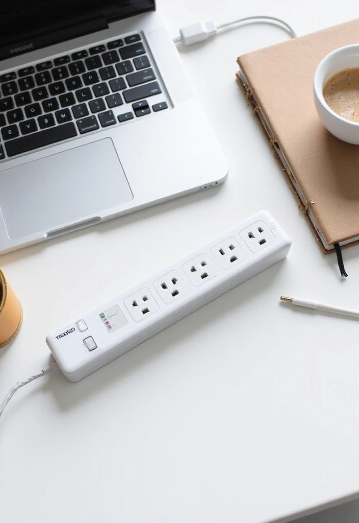 10 Must-Have TROND Surge Protectors That Will Elevate Your Home Office Game (You Won't Believe #5!) - 2. TROND 8 Outlet Power Strip with USB