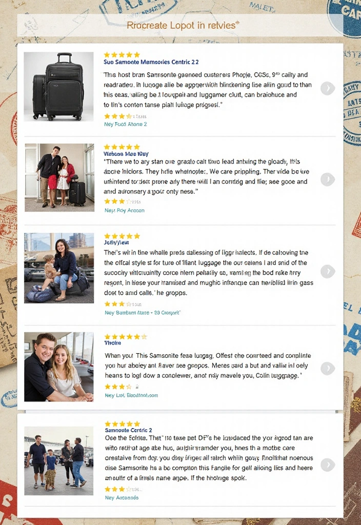 10 Reasons Why the Samsonite Centric 2 Luggage Will Change Your Travel Game Forever! - 10. Positive Customer Reviews