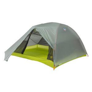 Big Agnes Tiger Wall UL - Backpacking Tent, 3 Season Waterproof Gear, Easy Set Up for Groups, Mercury/Evening Primrose, 3 Person