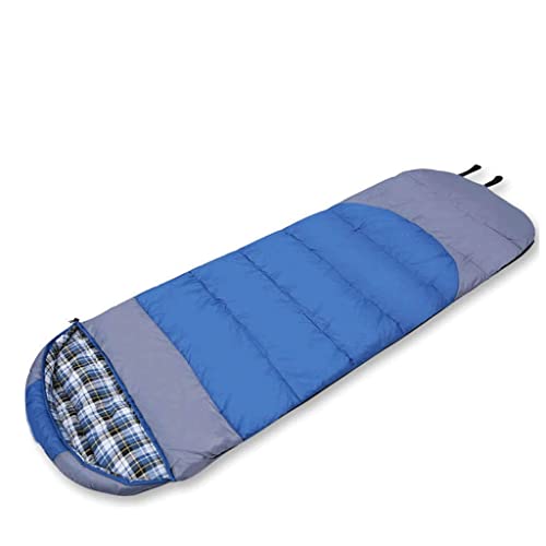 DUYHBAWRS Camping Sleeping Bag - 3 Season - Winter, Spring, Fall, Envelope Lightweight Portable, Waterproof for Adults & Kids - Camping Gear Equipment, Traveling, Hiking and Outdoors(E)
