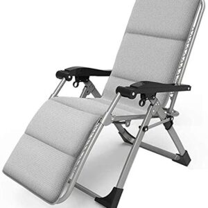 ONDHGFBGB Recliners Leisure, Portable Folding Recliner for Outdoor Travel Beach Camping Garden Deck Sloping Chair Indoor Home Balcony Chair with Armrests, 3 Gear Adjustment C