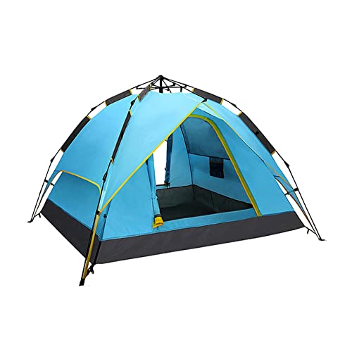 JXUFGYES Portable Camping Tent Outdoor Fully Automatic Camping Tent Thicken Waterproof Sun Protection Outdoor Camping Gear