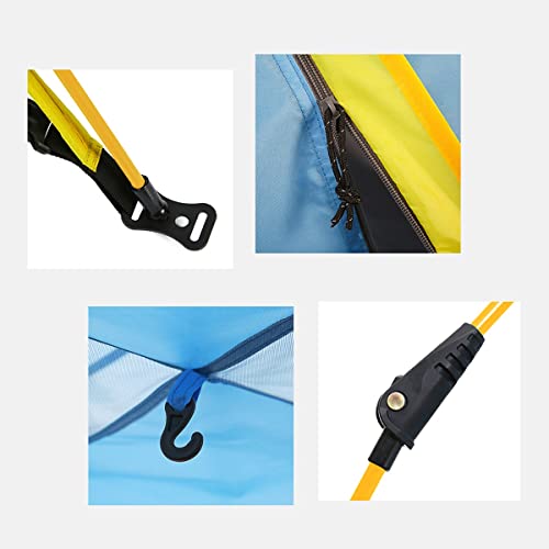 Easy Setup 2-3 Person Waterproof Pop-Up Camping Tent for Outdoor Adventures - Image 7